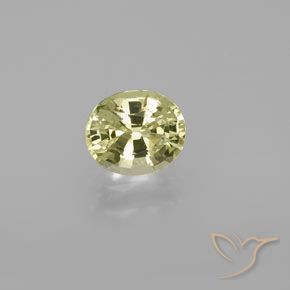 1.06 ct Oval Cut Chrysoberyl, 6.6 x 5.5 mm From Sri Lanka, Photo A