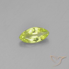 1.01 ct Yellow Chrysoberyl Stone, Natural Chrysoberyl in Marquise Facet Shape for Sale