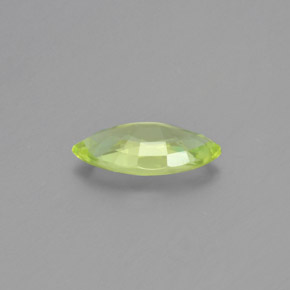 Chrysoberyl Gemstone in 10 x 5 mm (calibrated) Size for Sale, Chrysoberyl Stone in Golden Green Color