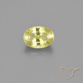 1.15 ct Oval Cut Chrysoberyl, 6.9 x 4.9 mm From Sri Lanka, Photo A