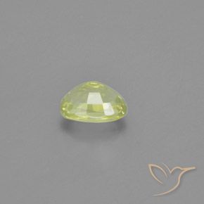 Chrysoberyl Gemstone in 7 x 5 mm (calibrated) Size for Sale, Chrysoberyl Stone in Lemon Yellow Color