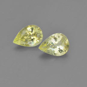 2.2ct Pear Facet Golden Green Chrysoberyl for sale thumb image of 2.2ct Pear Facet Golden Green Chrysoberyl (ID: 366499)