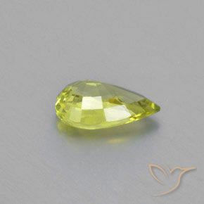 Chrysoberyl Gemstone in 8.4 x 5.2 mm Size for Sale, Chrysoberyl Stone in Lemon Yellow Color