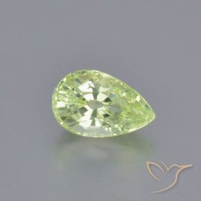 Crisoberillo verde taglio pera da 1,26 ct dallo Sri Lanka, dimensione 8 x 5,1mm, pietra preziosa naturale non trattati , purezza VVS-VS, Crisoberillo Sfaccettatura a pera da 1 pz, durezza Mohs di 8,5 adatto per gioielli da indossare ogni giorno, Photo A