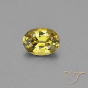 1.22 ct Oval Cut Chrysoberyl, 7.8 x 5.7 mm From Sri Lanka, Photo A