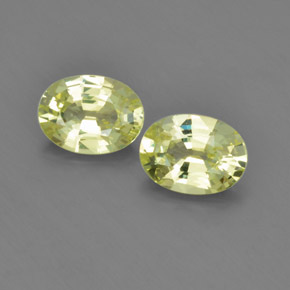 1.2ct Oval Facet Golden Green Chrysoberyl Gem for sale 1.2ct Oval Facet Golden Green Chrysoberyl Gem (ID: 366648)