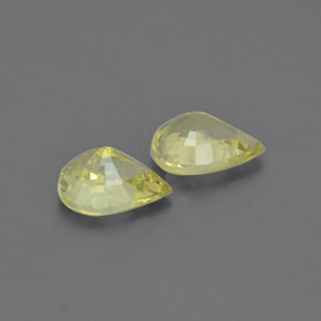 Chrysoberyl Gemstone in 7.5 x 5.5 mm Size for Sale, Chrysoberyl Stone in Golden Green Color
