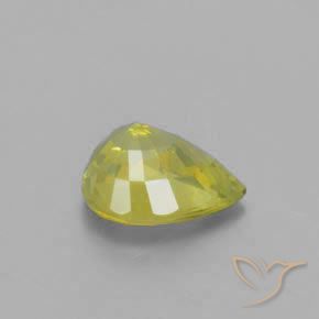 Chrysoberyl Gemstone in 8 x 6 mm (calibrated) Size for Sale, Chrysoberyl Stone in Greenish Yellow Color