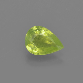 1ct Pear Facet Golden Green Chrysoberyl for sale thumb image of 1ct Pear Facet Golden Green Chrysoberyl (ID: 366655)