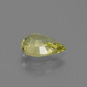 Chrysoberyl Gemstone in 8.4 x 5.8 mm Size for Sale, Chrysoberyl Stone in Medium Yellow Color