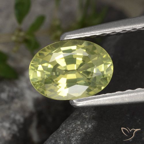 1 ct Oval Cut Chrysoberyl, 7 x 5 mm From Sri Lanka, Photo A