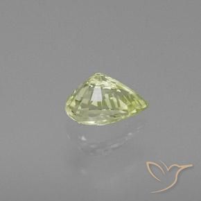 Chrysoberyl Gemstone in 7 x 5 mm (calibrated) Size for Sale, Chrysoberyl Stone in Medium Yellow Color