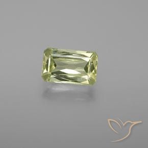 1,44ct Ottagono / taglio a forbice verde Crisoberillo dallo Sri Lanka, Dimension 8,1 x 5mm, Natural non trattati Gemstone, VS Clarity, 1 piece Crisoberillo in Verde chiaro Color, Mohs Hardness of 8,5 adatto per gioielli da indossare ogni giorno, Photo A