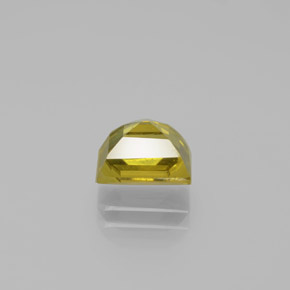 Chrysoberyl Gemstone in 7 x 5.5 mm Size for Sale, Chrysoberyl Stone in Greenish Yellow Color