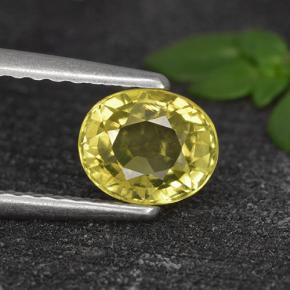 1ct Oval Facet Greenish Yellow Chrysoberyl Gem for sale 1ct Oval Facet Greenish Yellow Chrysoberyl Gem (ID: 496061)