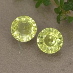 0.5ct Round Facet Greenish Yellow Chrysoberyl Gem for sale 0.5ct Round Facet Greenish Yellow Chrysoberyl Gem (ID: 496125)
