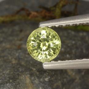 0.4ct Round Facet Greenish Yellow Chrysoberyl Gem for sale 0.4ct Round Facet Greenish Yellow Chrysoberyl Gem (ID: 496249)