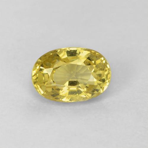 Crisoberilo Amarillo Ovalada de 6 x 4,2mm de Australia, peso de 0.69 ct, piedra preciosa natural No tratado en vvs Clarity, Crisoberilo Forma ovalada de 1 pieza - Color: Amarillo piña claro, dureza Mohs de 8.5 Adecuado para joyas de uso diario, Photo A