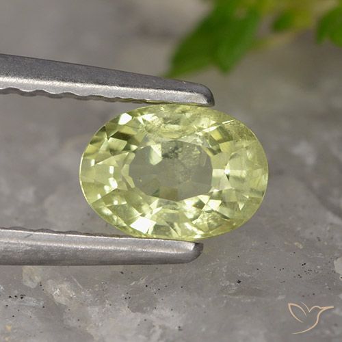 0.63 ct Oval Cut Chrysoberyl, 5.8 x 4.2 mm From Sri Lanka, Photo A