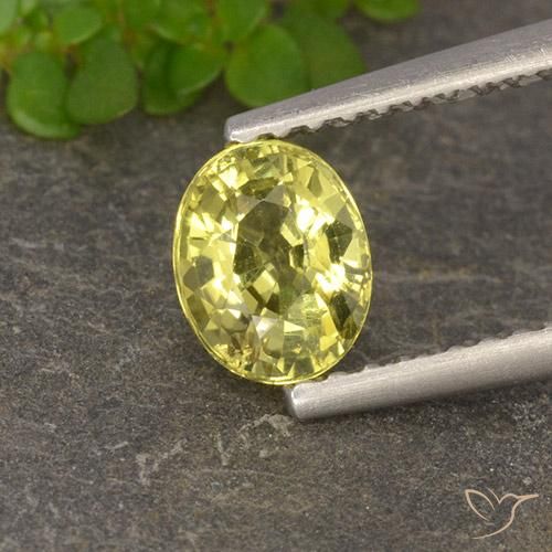0.81 ct Oval Cut Chrysoberyl, 6 x 4.8 mm From Sri Lanka, Photo A