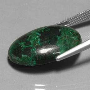 Chrysocolla Gemstone in 25 x 17.8 mm Size for Sale, Chrysocolla Stone in Multicolor Color