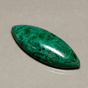 13.00 ct Multicolor Chrysocolla Gemstone, Chrysocolla Gem in Marquise Cabochon Shape for Sale.