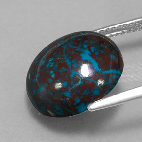 Chrysocolla Gemstone in 14 mm (calibrated) Size for Sale, Chrysocolla Stone in Multicolor Color