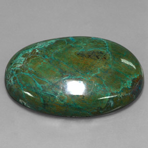 110.00 ct Multicolor Chrysocolla Stone, Natural Chrysocolla in Oval Cabochon Shape for Sale