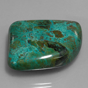 73.62 ct Multicolor Chrysocolla Stone, Natural Chrysocolla in Fancy Cabochon Shape for Sale