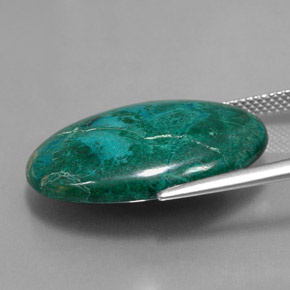 Chrysocolla Gemstone in 25 x 18.1 mm Size for Sale, Chrysocolla Stone in Multicolor Color