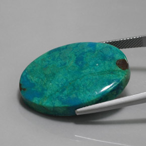 Chrysocolla Gemstone in 29 x 22.3 mm Size for Sale, Chrysocolla Stone in Multicolor Color