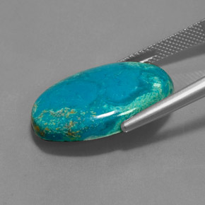 Chrysocolla Gemstone in 23.4 x 16.6 mm Size for Sale, Chrysocolla Stone in Multicolor Color