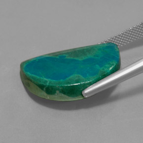 Chrysocolla Gemstone in 23.1 x 15.5 mm Size for Sale, Chrysocolla Stone in Multicolor Color