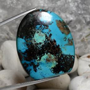 71.9ct Fancy Cabochon Multicolor Chrysocolla Gem for sale 71.9ct Fancy Cabochon Multicolor Chrysocolla Gem (ID: 472378)