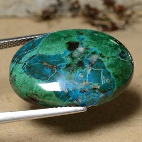 Chrysocolla Gemstone in 24 x 17.9 mm Size for Sale, Chrysocolla Stone in Multicolor Color
