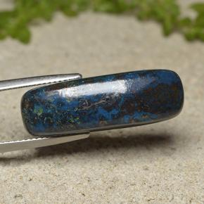 16.65 ct Multicolor Chrysocolla Stone, Natural Chrysocolla in Cushion Cabochon Shape for Sale