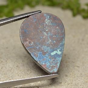Chrysocolla Gemstone in 23 x 16.1 mm Size for Sale, Chrysocolla Stone in Multicolor Color