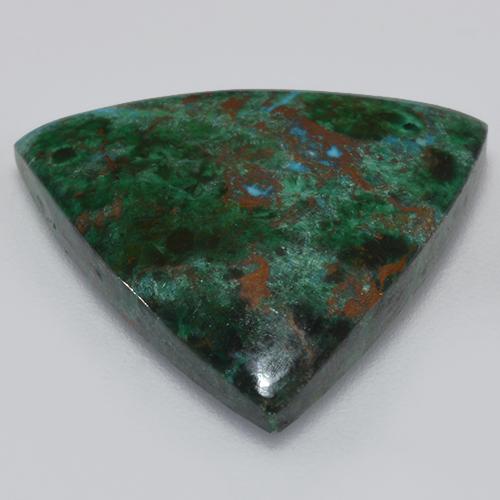Chrysocolla Gemstone in 18.6 x 17.4 mm Size for Sale, Chrysocolla Stone in Multicolor Color