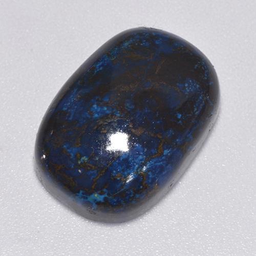 14.53 ct Multicolor Chrysocolla Gemstone, Chrysocolla Gem in Cushion Cabochon Shape for Sale.