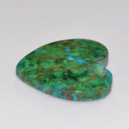 Chrysocolla Gemstone in 16.5 x 16.3 mm Size for Sale, Chrysocolla Stone in Multicolor Color