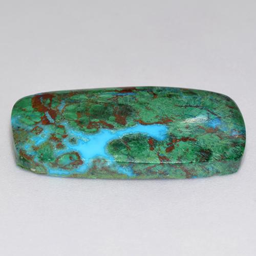 Chrysocolla Gemstone in 23.3 x 13.2 mm Size for Sale, Chrysocolla Stone in Multicolor Color