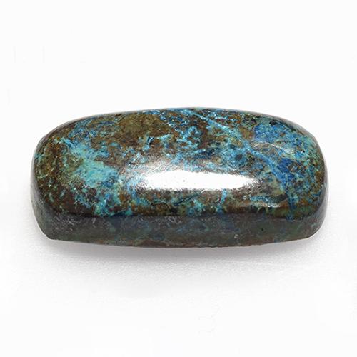 Chrysocolla Gemstone in 20.8 x 10.7 mm Size for Sale, Chrysocolla Stone in Multicolor Color