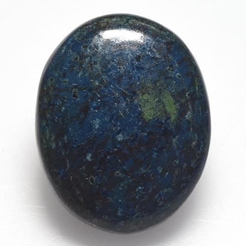 Multicolor Chrysocolla Gema - 25.2ct Cabujón Óvalo (ID: 519074)