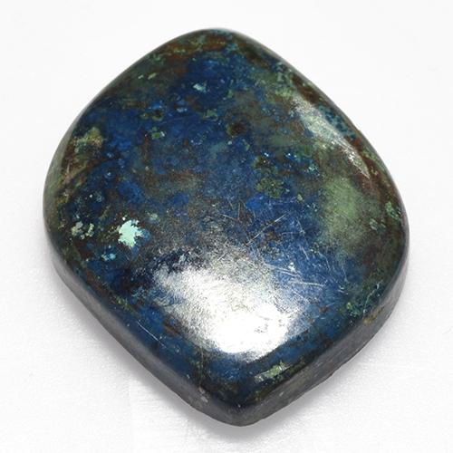 22.33 ct Multicolor Chrysocolla Stone, Natural Chrysocolla in Fancy Cabochon Shape for Sale