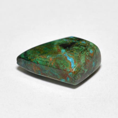 Chrysocolla Gemstone in 12 x 9 mm Size for Sale, Chrysocolla Stone in Multicolor Color