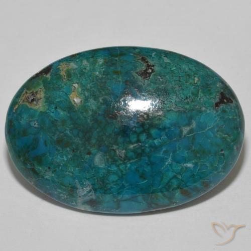D-12204 Glorious Chrysocolla Loose stone 100% Natural Chrysocolla Cabochon For Pendant 72 Cts High Quality Chrysocolla Gemstone