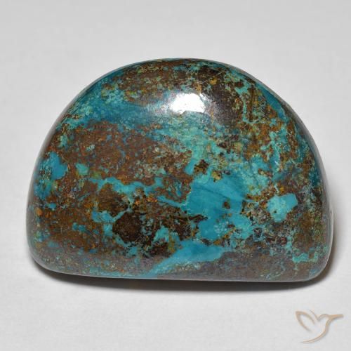 18.17 ct Fancy Chrysocolla, 23.2 x 16.9 mm From Australia, Photo A