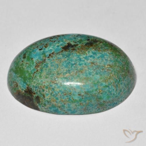 Chrysocolla Gemstone in 20.2 x 14.3 mm Size for Sale, Chrysocolla Stone in Multicolor Color