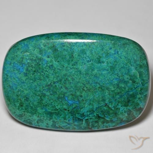 113.09 ct Cushion Chrysocolla, 49.6 x 33.9 mm From Australia, Photo A