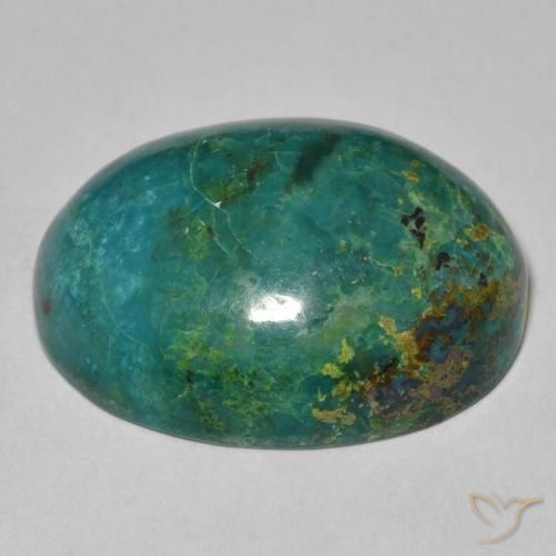 Chrysocolla Gemstone in 22 x 16.7 mm Size for Sale, Chrysocolla Stone in Multicolor Color